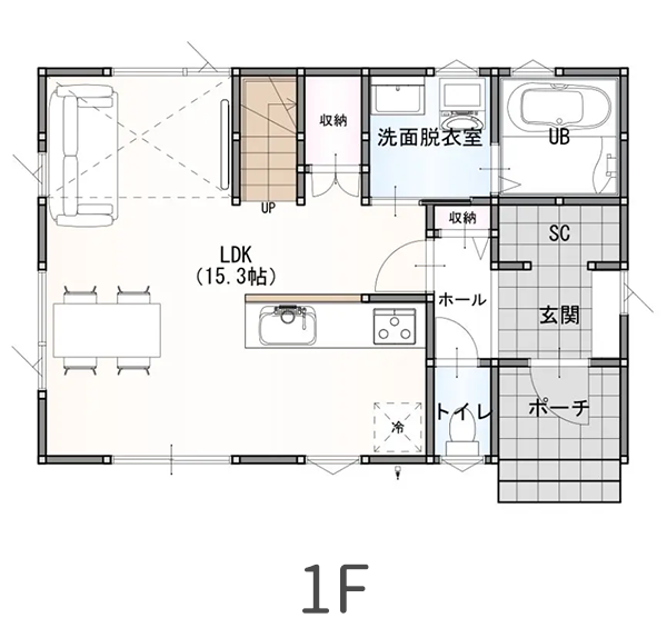 1F間取り図