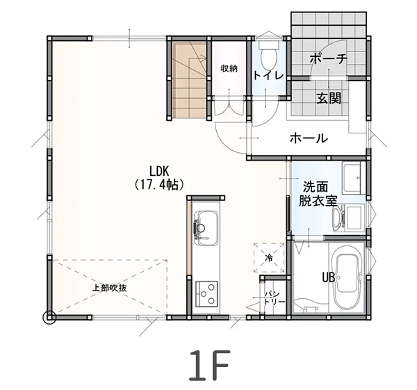 1F間取り図